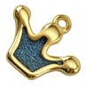 Or flash 24K / Bleu