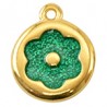 Or flash 24K/ Turquoise