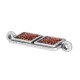 Connettore Rettangolare in Zama Smaltata 11X22 mm
