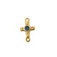 Enameled Zamak Connector Cross 13x15mm