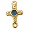 24K Oro/Blu Trasparente