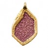 Oro 24K/ Violeta Transparente