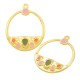Colgante de Metal Zamak Circulo con Esmalte 35mm