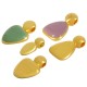 Colgantes de Metal Zamak Familia Esmaltada (Set 4pcs) (Ø2.2mm)