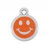 Argent 999° plaqué antique/ Orange/ Pêche