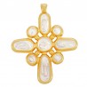 Oro 24K/ Bianco Perlato