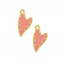 24K Gold Plated/ Salmon