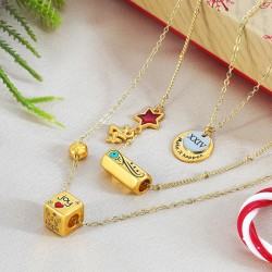 Charm Étoile en Zamak Émaillé 12 mm