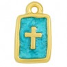 24K Gold Plated/ Pearl Turquoise