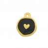 24K Gold Plated/ Black