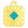 24K Gold Plated/ Petrol