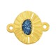 Enameled Zamak Connector Round 16mm