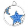 Placcato in Oro 24K/ Blu Perlato