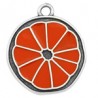 24K Gold Plated/ Orange