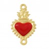 Placcato oro 24 carati/rosso
