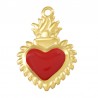 Plaqué or 24 carats/ Rouge