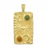 24K Gold Plated/ Khaki/ Ochra