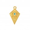 Oro 24K/Blanco/Turquesa/Negro