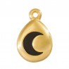 24K Gold Plated/ Black