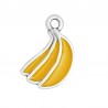 999° Silver Antique Plated/ Amber