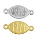Connecteur en Zamak Émaillé avec œil Maléfique 20 x 12 mm