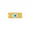 24K Gold Plated/ White/ Howlite Turquoise/ Black