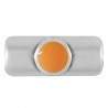 Placcato argento antico 999°/ Arancione chiaro
