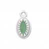 Placcato argento antico 999°/ Menta