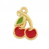 Plaqué or 24 carats/ Rouge/ Olive