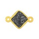 Enameled Zamak Connector Rhombus 13mm