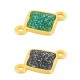 Conector de Metal Zamak Rombo con Esmalte 13mm