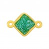 Oro 24K/Glitter Verde