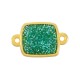 Enameled Zamak Connector Square 12mm