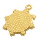 Charm rond en Zamak Émaillé avec Étoile 16 mm