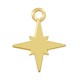 Charm Étoile en Zamak Émaillé 14 mm