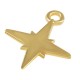 Colgante de Metal Zamak Estrella Esmaltada 14mm