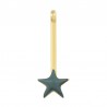24K Gold Plated/ Dark Grey