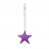 Argent 999° plaqué antique/violet