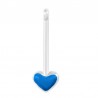 Placcato argento antico 999°/ Blu fluo