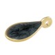 Ciondolo in Zama Smaltata a Goccia 10X15 mm