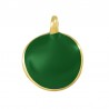 Placcato oro 24 carati/Verde