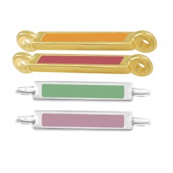 Connecteur en Zamak Émaillé 4 x 26 mm