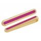 Enameled Zamak Slider Bar 4x26mm