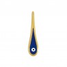 Oro 24K/0,12 µm/ Azul Cobalto/ Blanco/ Negro