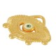 Breloque en Zamak Émaillé « Evil Eye » 25 x 18 mm