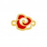 Plaqué or 24 carats/ Rouge/ Blanc