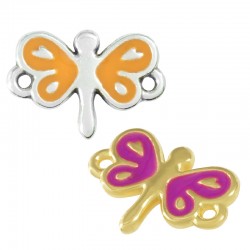 Connecteur en Zamak Émaillé Dragonfly 18 x 13 mm