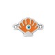 Coque de Connecteur en Zamak Émaillé avec œil Maléfique 18 x 12 mm