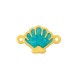 Coque de Connecteur en Zamak Émaillé 18 x 12 mm