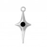 Plaqué argent antique 999°/noir